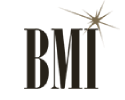BMI logo with black serif letters and a gold starburst above the I