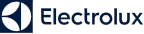 Electrolux logo: white symbol inside a dark blue square, followed by the word 