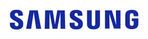 Samsung logo in dark blue gradient.