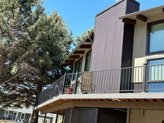 Two-story house with a flat roof Two-story house with a flat roof