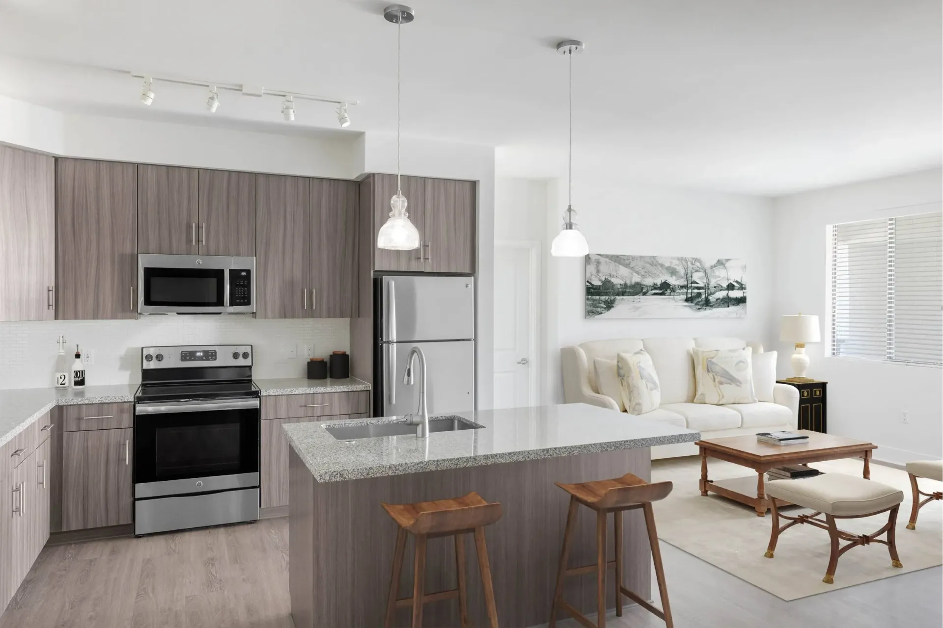 Two Bedroom floor plan image.