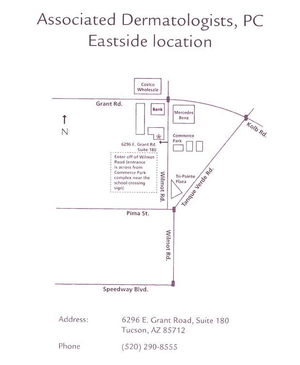 Eastside Location — Tucson, AZ — Associated Dermatologist
