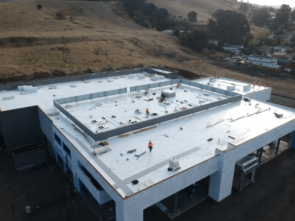 Roof View From Above | Hayward, CA | Diablo Roofing Inc.