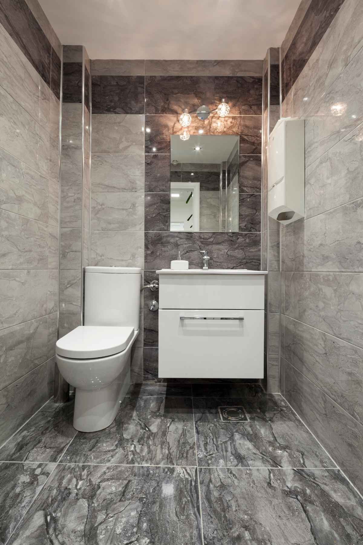 Bathroom flooring