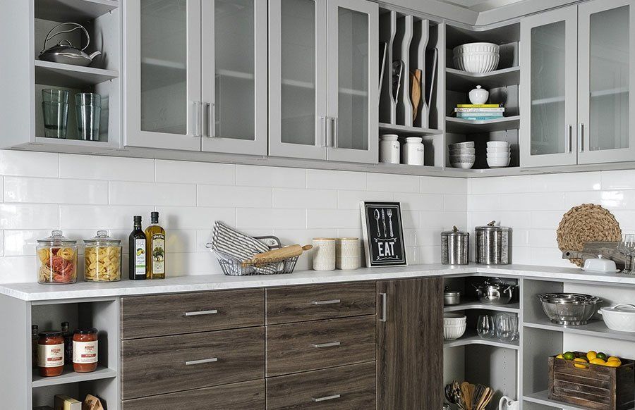 Custom Kitchen Pantry Cabinet System Design