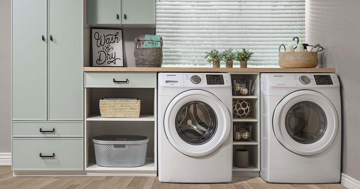Dew Laundry Cabinet System
