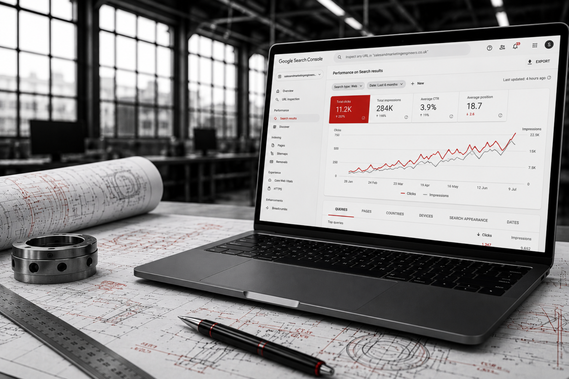 AI Generated Google Analytics - SEO Authority - umber made up