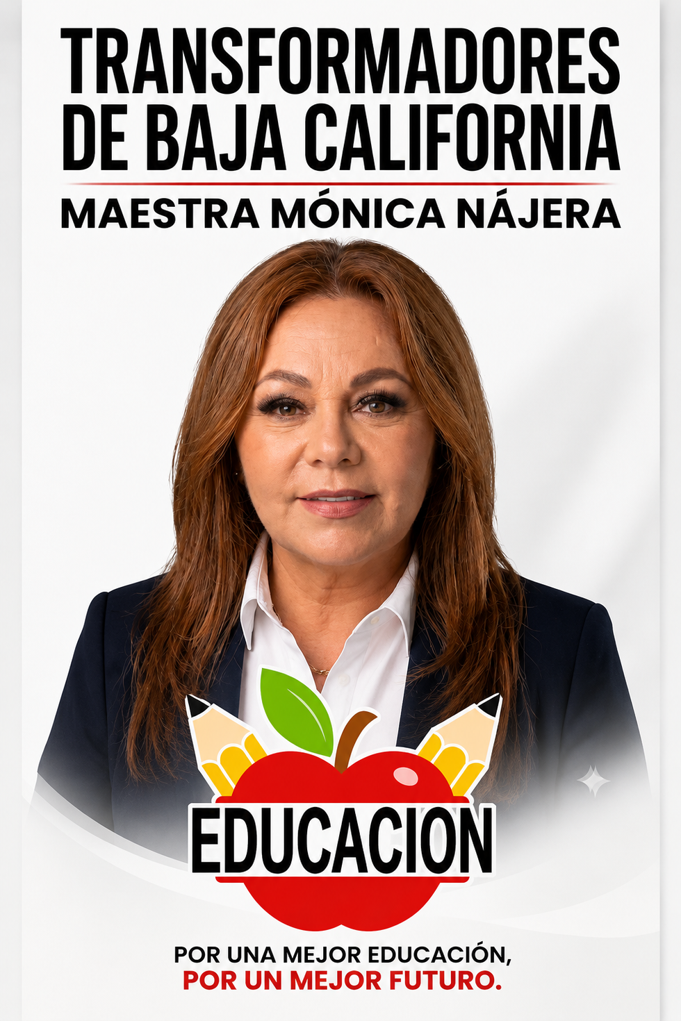 Mónica Nájera en el aula con sus alumnos