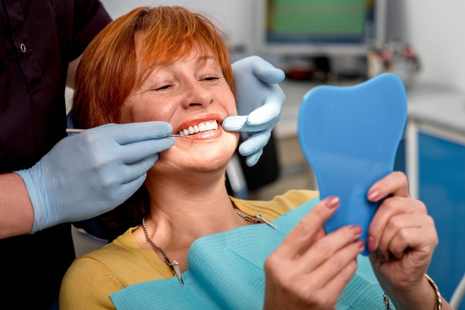 dentists and a patient