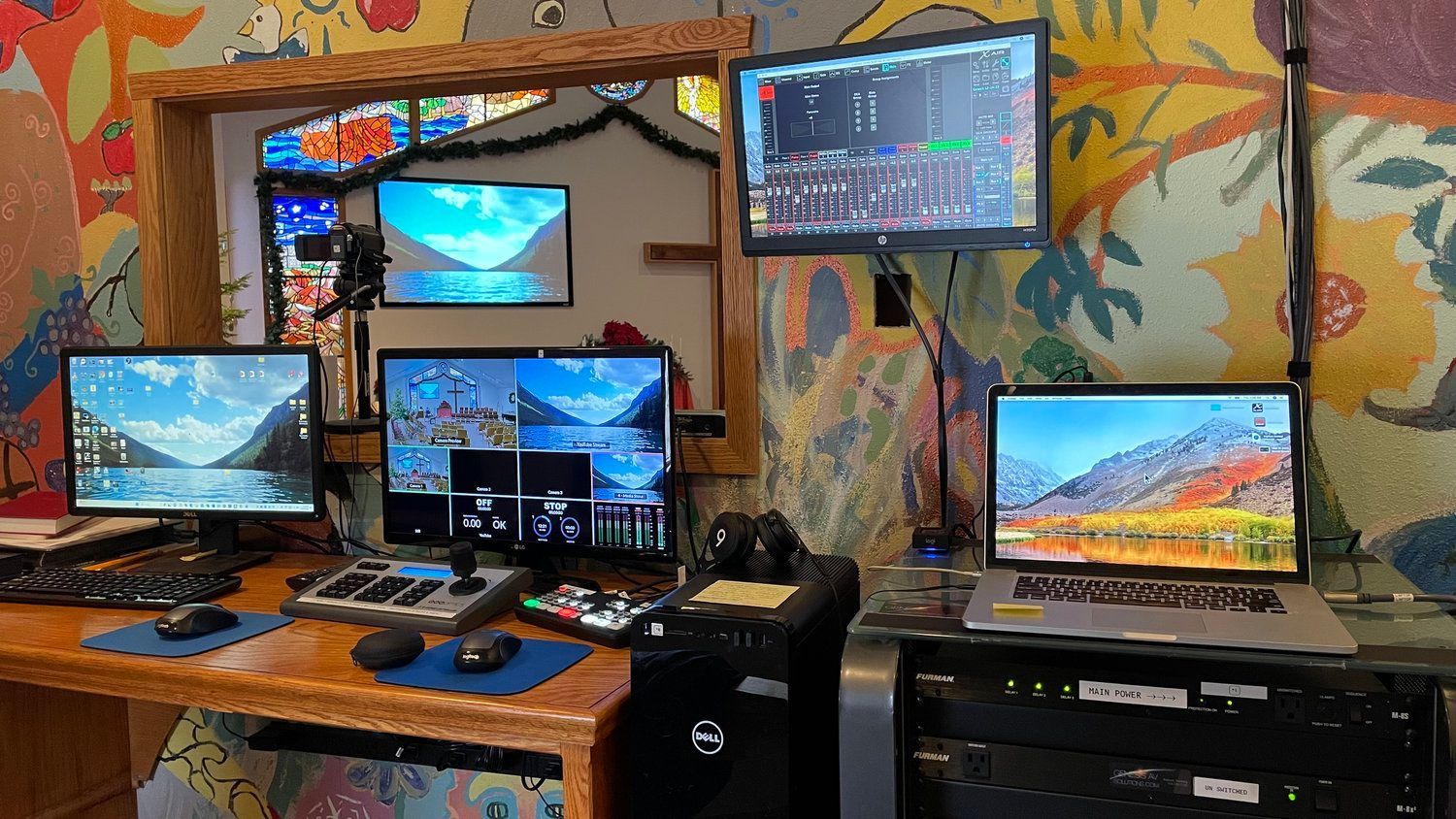 Electric Avenue Community United Methodist Church of Bigfork, Montana - JBL, Shure, Crown