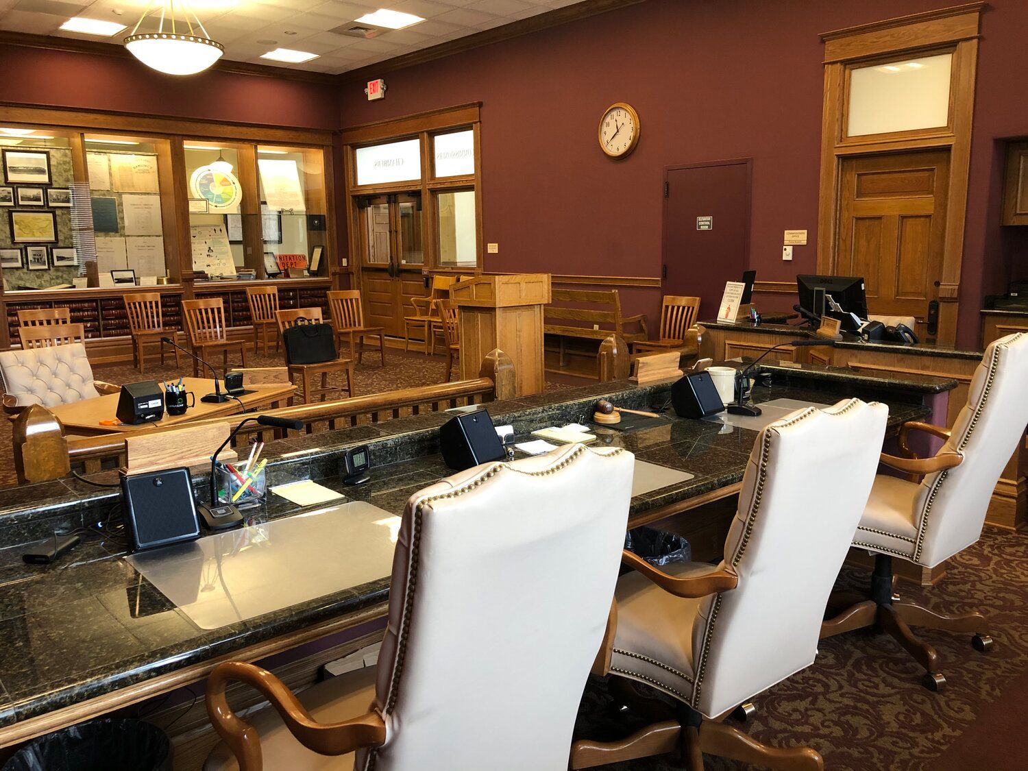 Flathead County Commissioner's Chamber 
