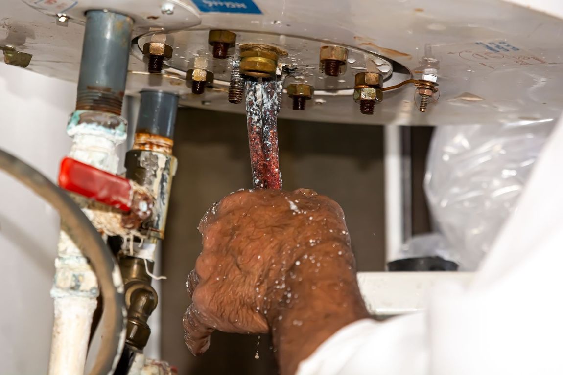 Busted Water Heater Pipes