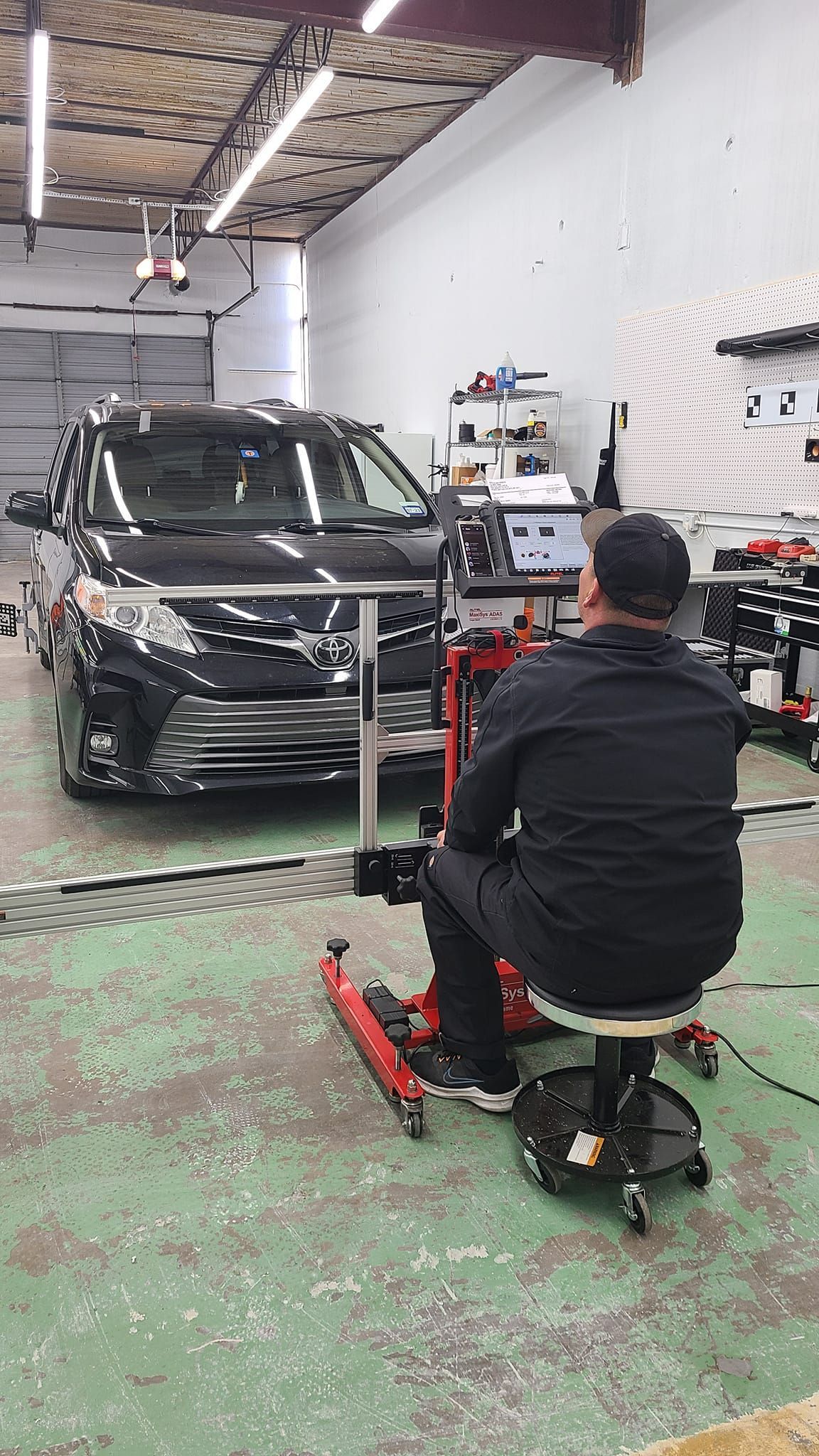 Man Checking The Car — Fort Worth, TX — Auto Glass Xperts