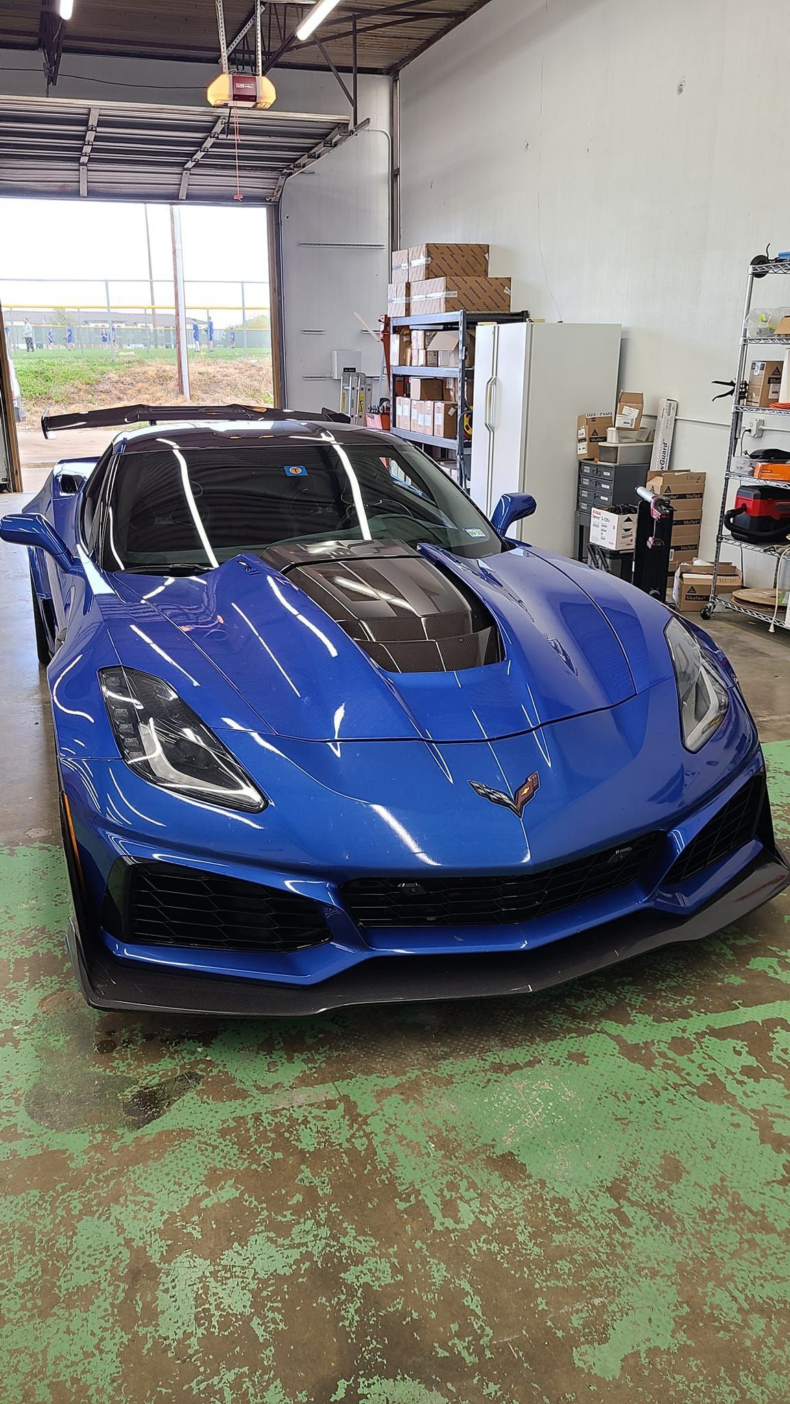 Beautiful Blue Car — Fort Worth, TX — Auto Glass Xperts