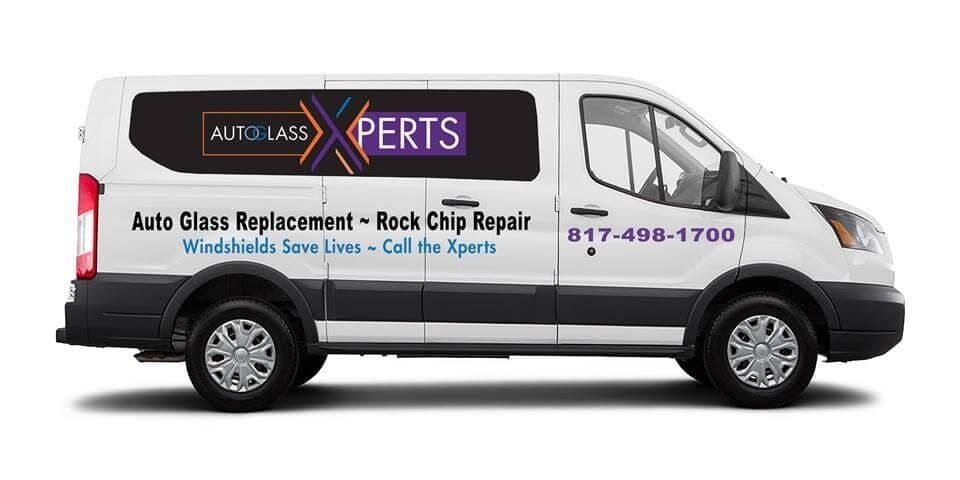 Auto Glass Xperts White Van — Fort Worth, TX — Auto Glass Xperts