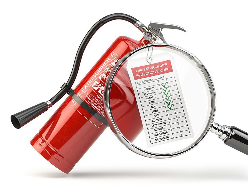 extinguidor en casa