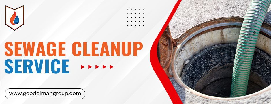 sewage cleanup service