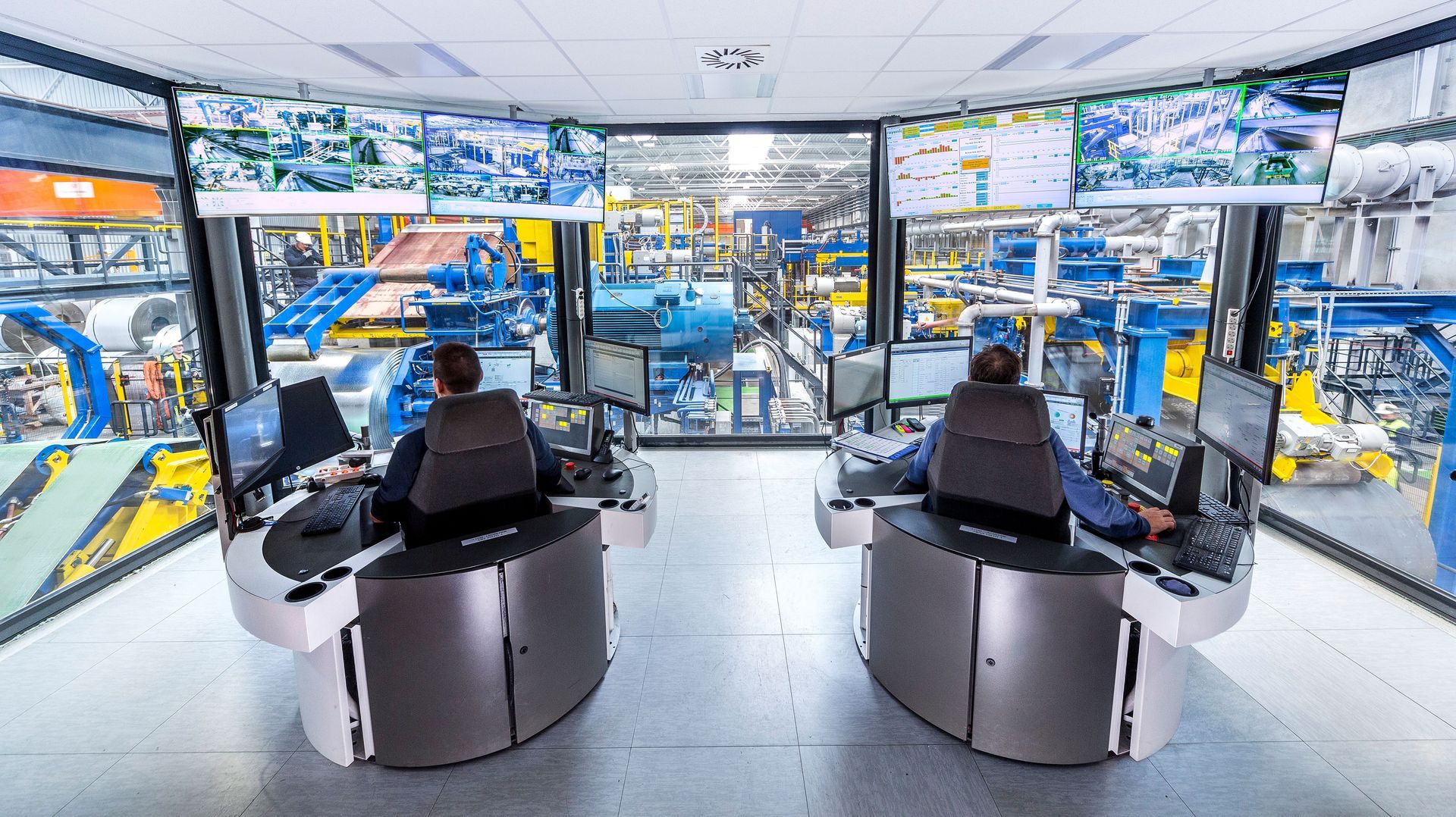 ndustrieanlage der SMS group für die Metallindustrie