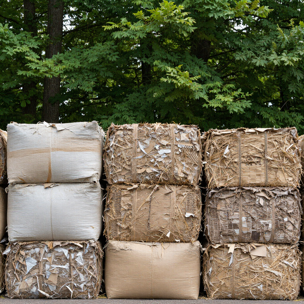 Reciclaje de papel y relación con protección de bosques