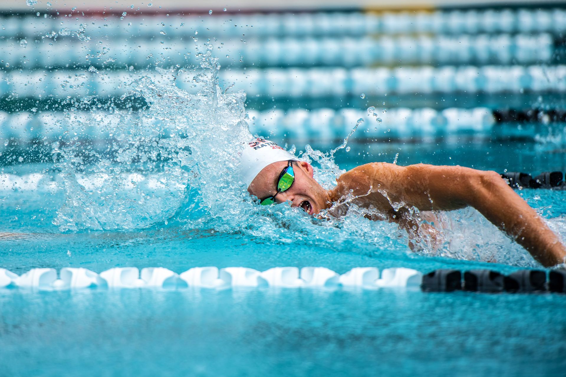 Swimmer at Meet