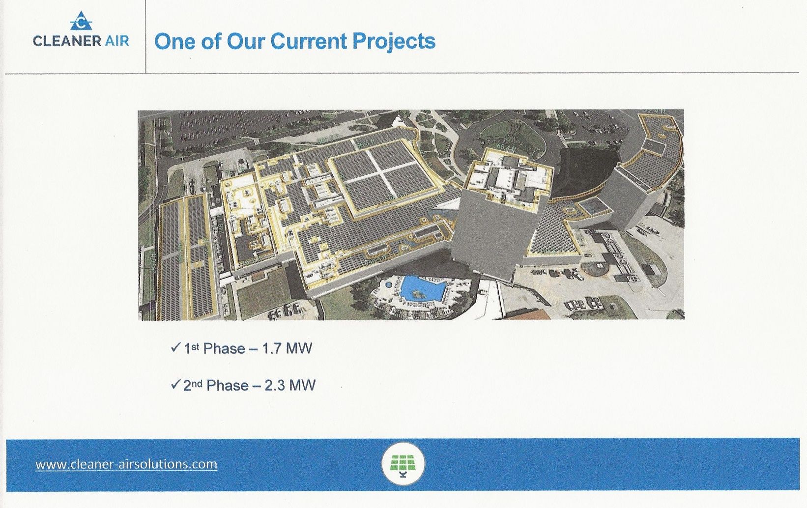 Cleaner Air - One of Our Current Projects