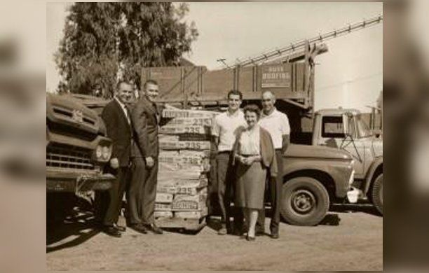 Old Photograph of Ross Roofing Employee — Marina, CA — Ross Roofing & Solar