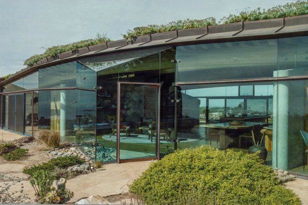Closeup Glass Siding House — Marina, CA — Ross Roofing & Solar