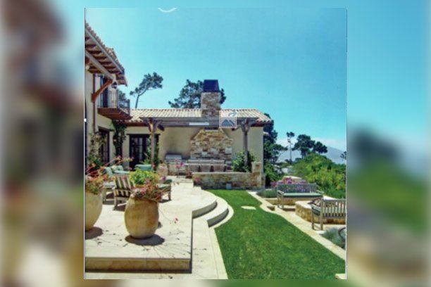 Landscape in Backyard — Marina, CA — Ross Roofing & Solar