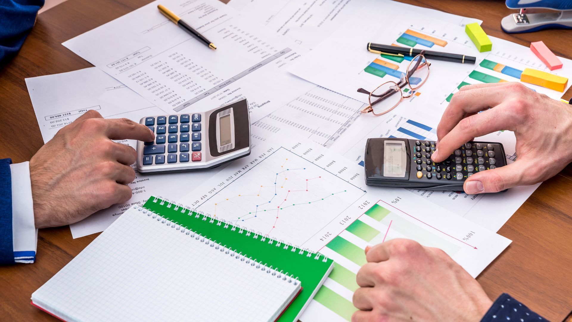 Illustration of an automated expense reporting system
