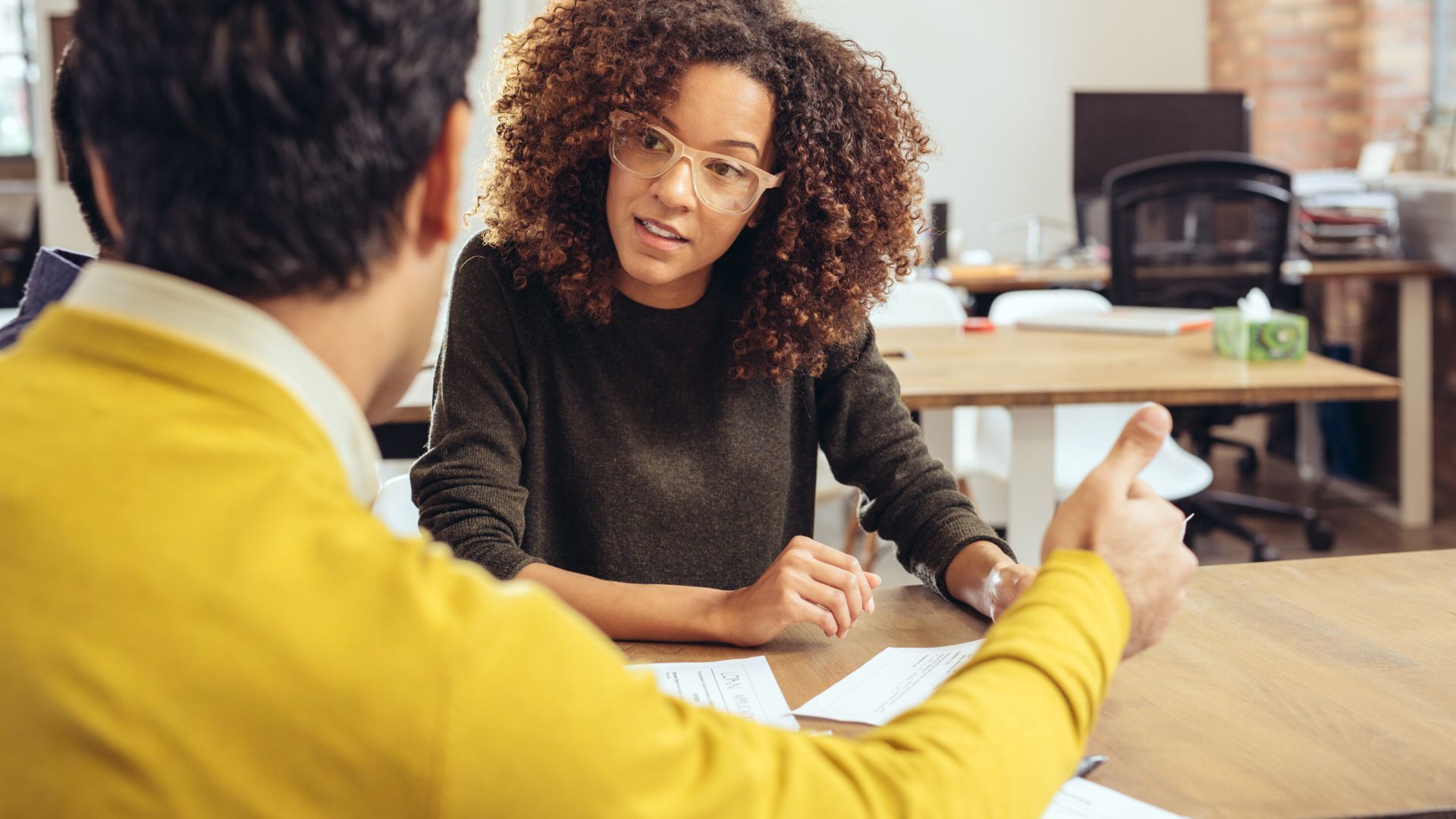 • accountant helping contractor with tax