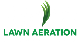 Logo: Green grass blades above
