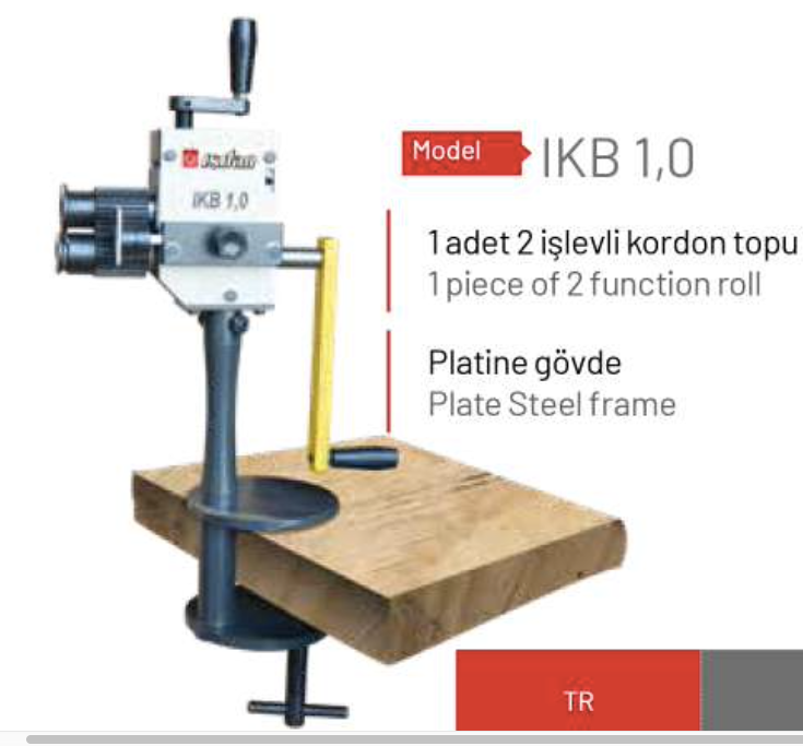 A picture of a machine that says ikb 1.0 on it