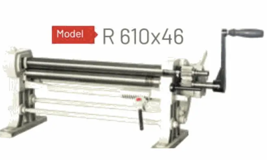 A model r 610x46 machine is shown on a white background.