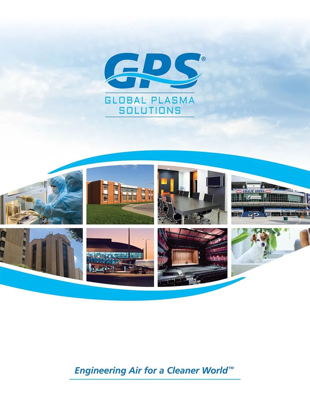 GDS Global Fusing Solutions logo above a collage of industrial facilities
