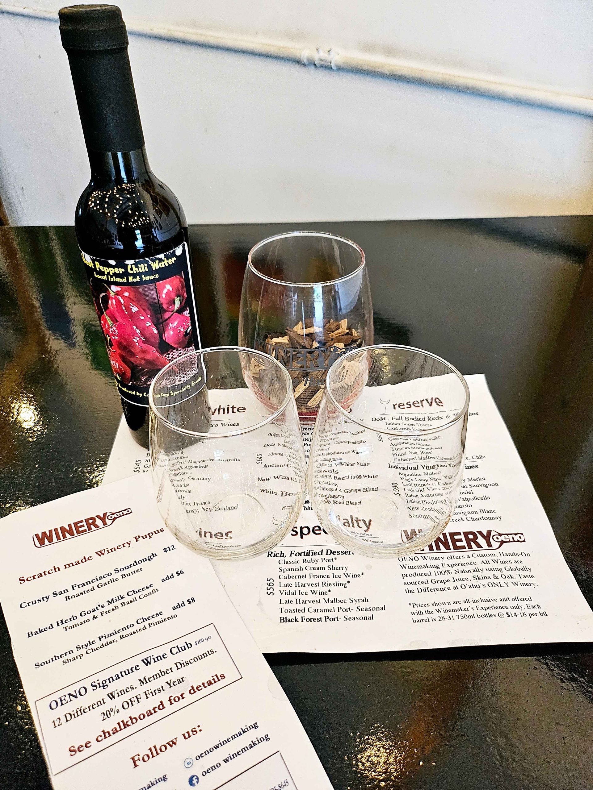 View Our Gallery Kailua, HI Oeno Winemaking