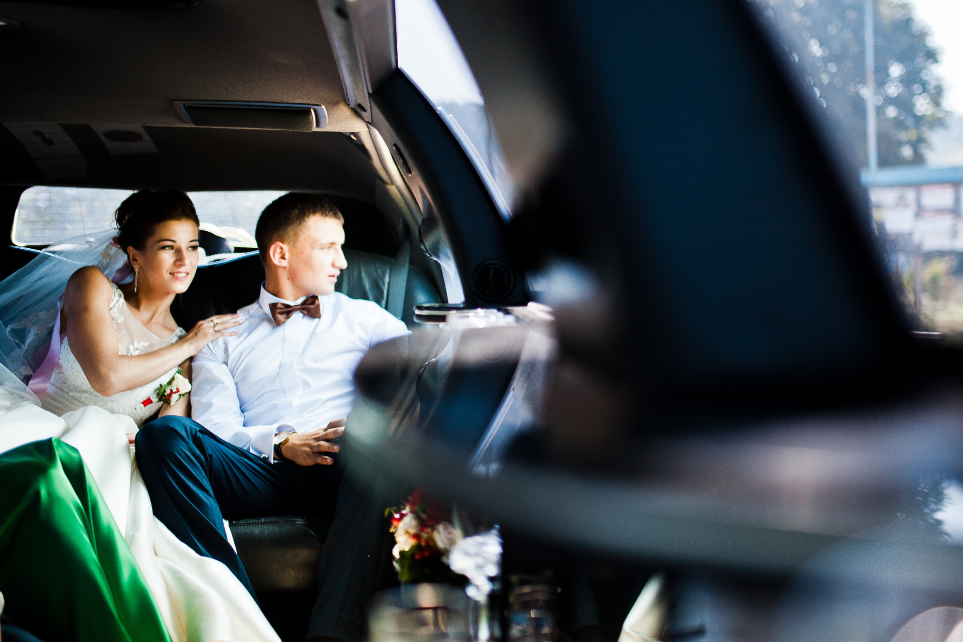 Married Couple in the Car