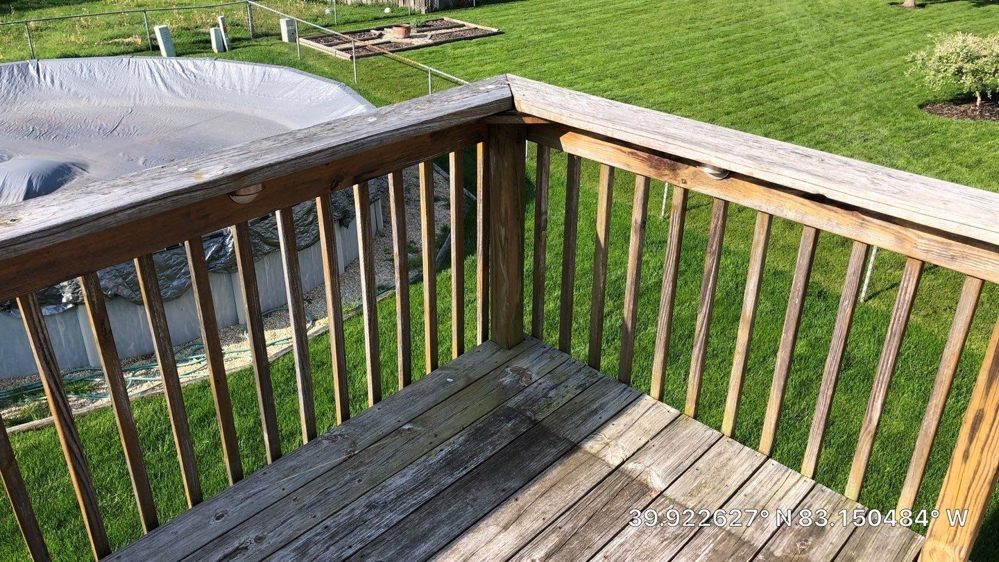 Dirty patio — Dublin, OH — Elite Softwash