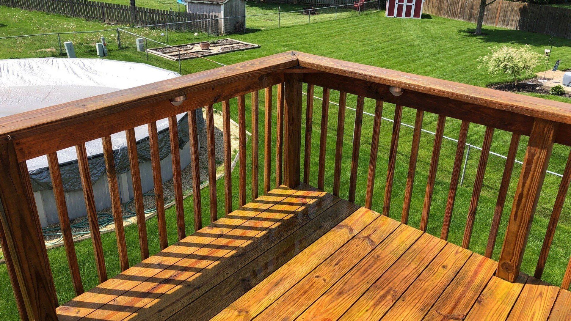 Pressure washed patio — Dublin, OH — Elite Softwash