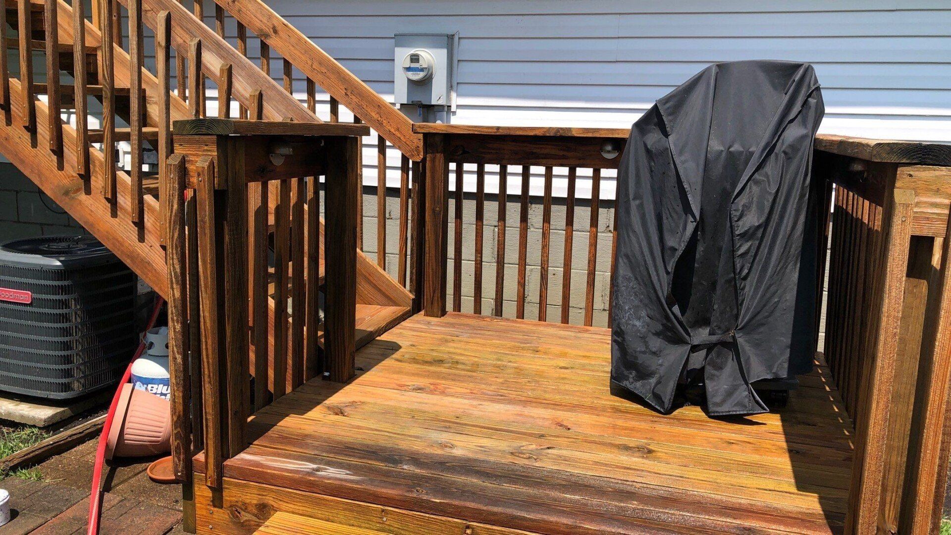 Bungalow Backyard — Dublin, OH — Elite Softwash