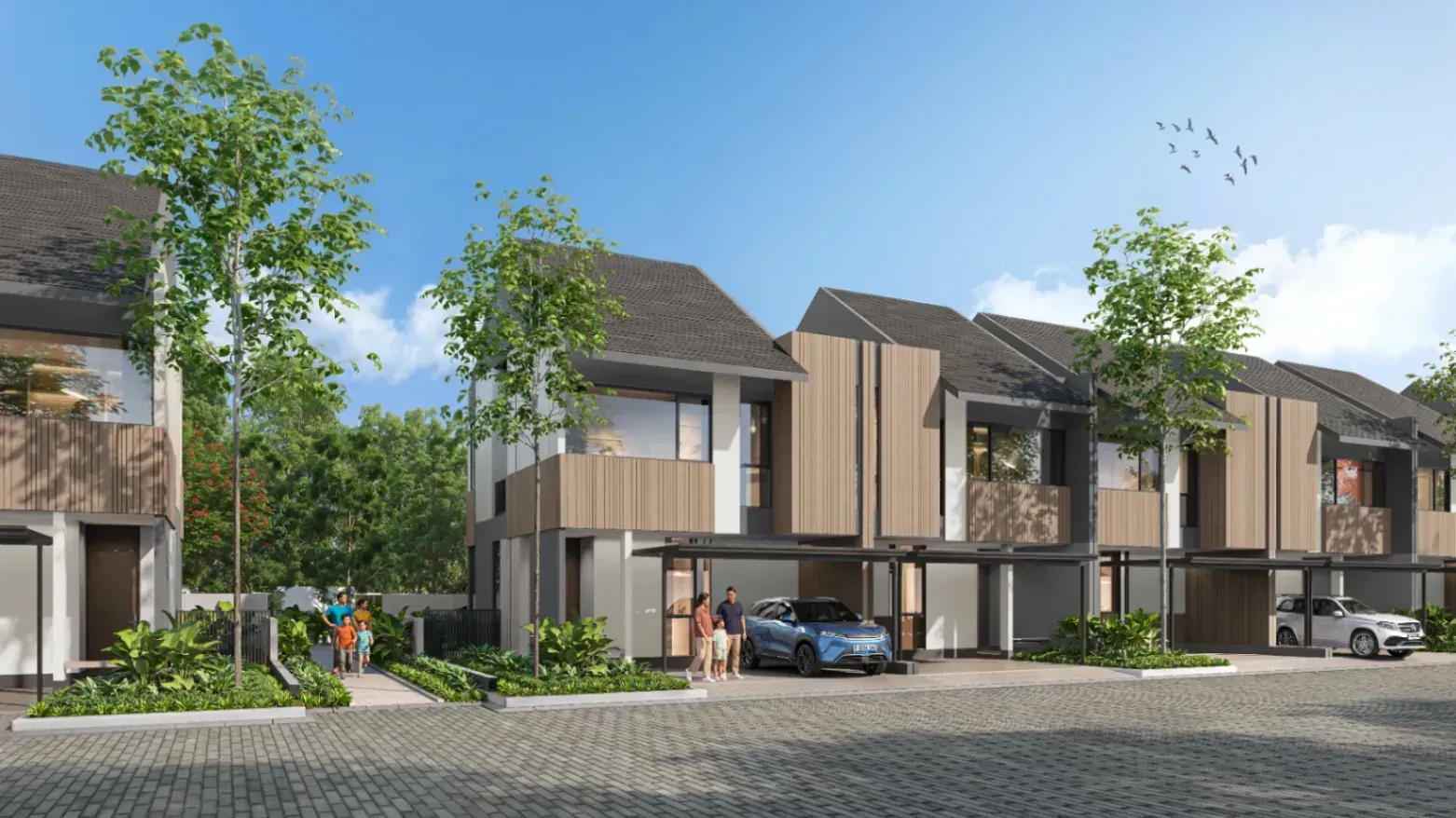 beli rumah suiren signature green bestari park di cikupa