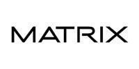 The word matrix is written in black on a white background.