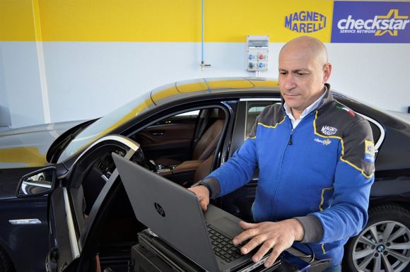 sede di un'autofficina