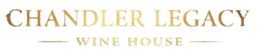 Chandler Legacy Wine House logo in gold serif text on a white background