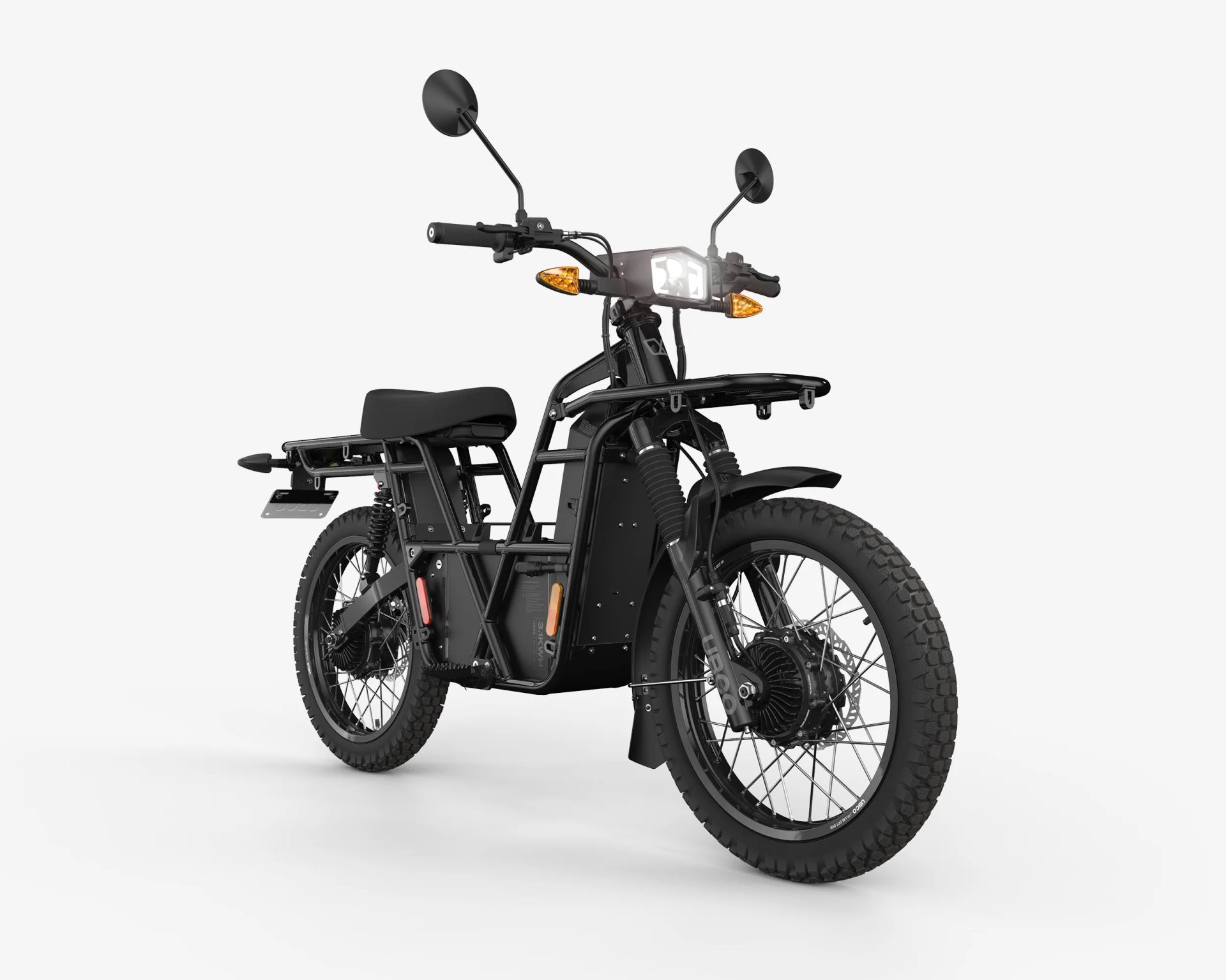 UBCO 2x2 adventure bike zwart