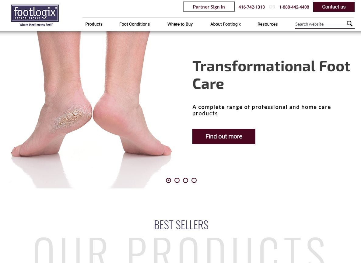 building  Footlogix in Kentico