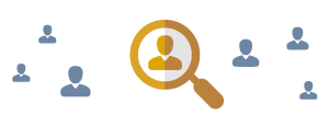 graphic for finding experienced staff