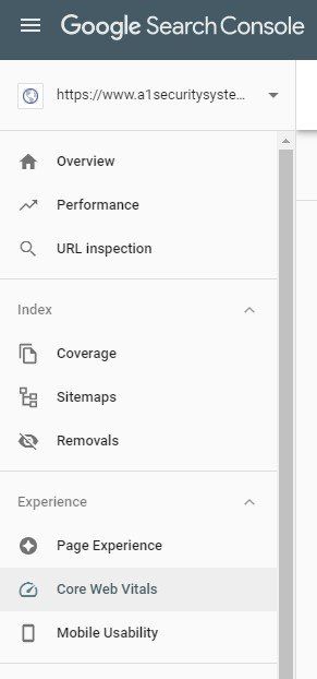 Mawazo Marketing core web vitals blog google search console