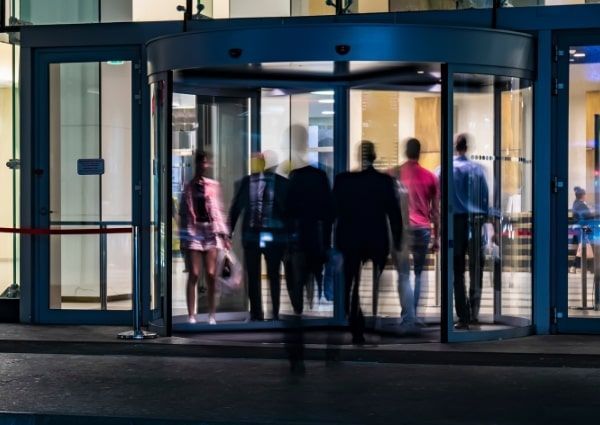 revolving door