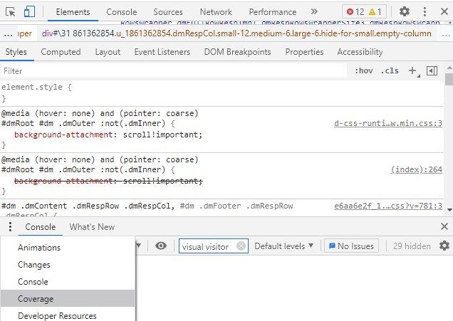 Mawazo Marketing core web vitals coding