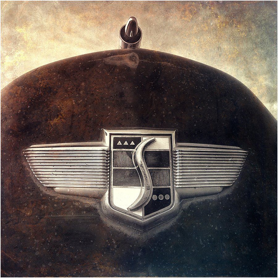 A car emblem with the letter s on it